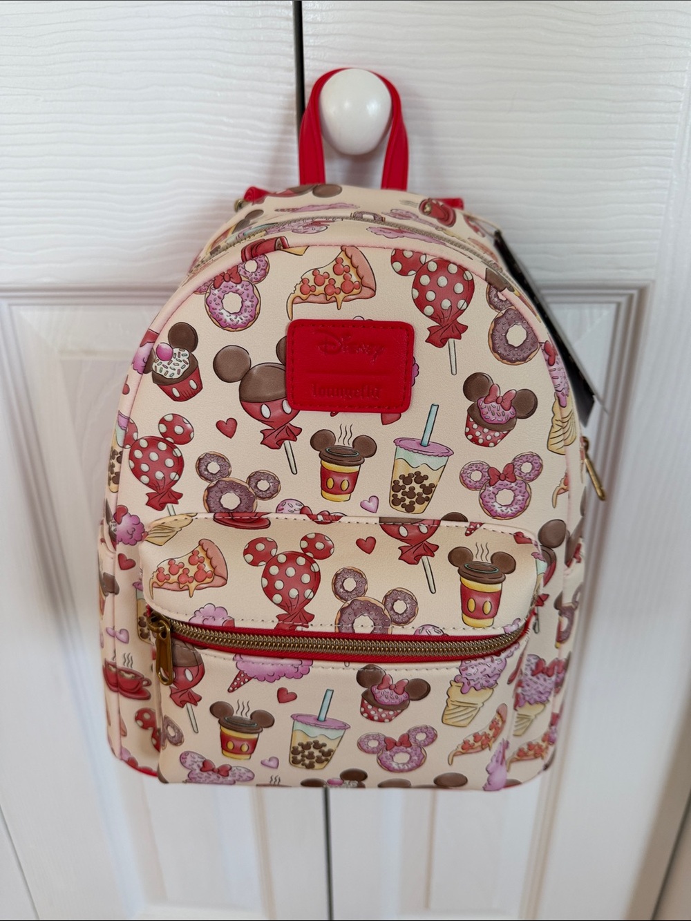 Disney loungefly valentines sweet treats mini backpack - Picture 1 of 8